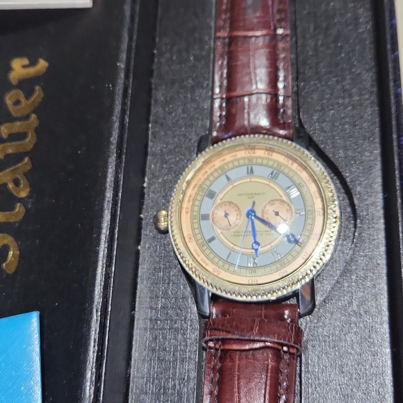 Stauer Geo W. Chatterton Springfield Stainless steel case back 21562 3 ATM water - Picture 7 of 17